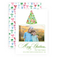 Christmas Photo Card - Decked with Bows - Portrait