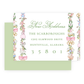 Christmas New Address Enclosure Cards - Twelve Days of Christmas Pastel