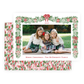 Christmas Photo Card - Tied with a Bow Garland - Landscape