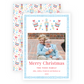 Christmas Photo Card - Santa's Soldiers, Blue - Portrait