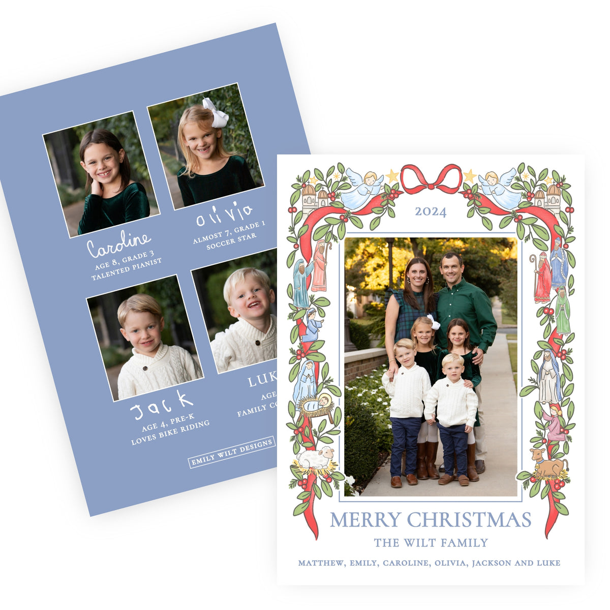 Digitized Signature Add-On for Christmas Cards and Gift Tags — personalized handwriting keepsake from Emily Wilt Designs