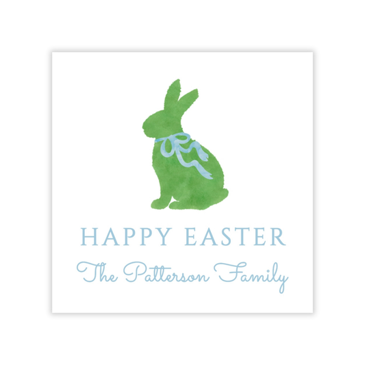 Topiary Bunny Easter Gift Tags