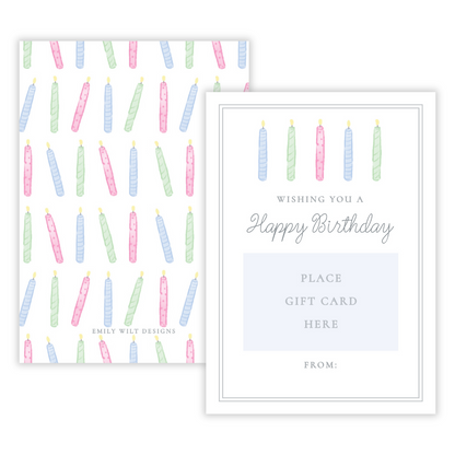 Gift Card Holder - Happy Birthday