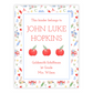 PRINTABLE Binder Cover - Preppy School Apples