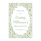 Spring Chinoiserie Bridal Shower Welcome Sign PDF File