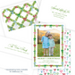 Christmas Photo Card - Decked with Bows Garland - Portrait