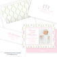 Christmas Photo Card - Delicate Stockings - Landscape - Birth Announcement