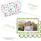 Christmas Photo Card - Decked with Bows Garland - Landscape