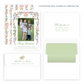 Christmas Photo Card - Twelve Days of Christmas Garland (Script) - Portrait
