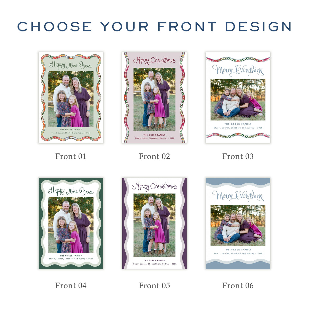 Christmas Photo Card - Sugar Plum 7