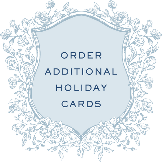 Christmas Card Order Re-Prints