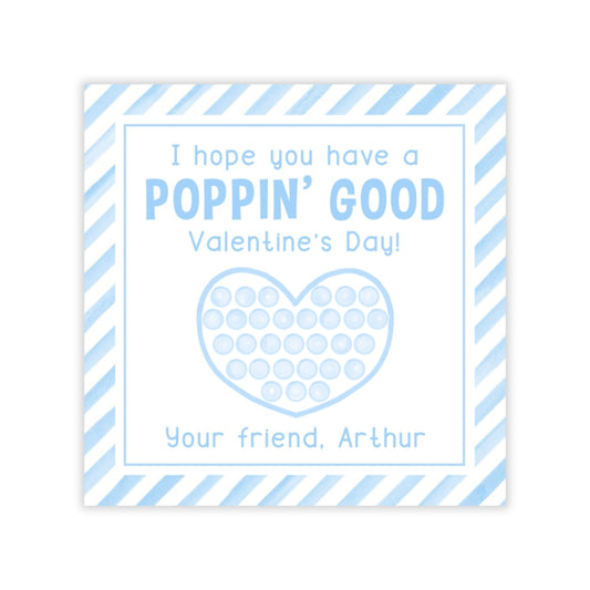 Pop It Fidget Valentine (Blue)