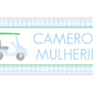 Personalized Water-Resistant Name Labels for School Supplies | 60 Pack (1x2.625") | Golf