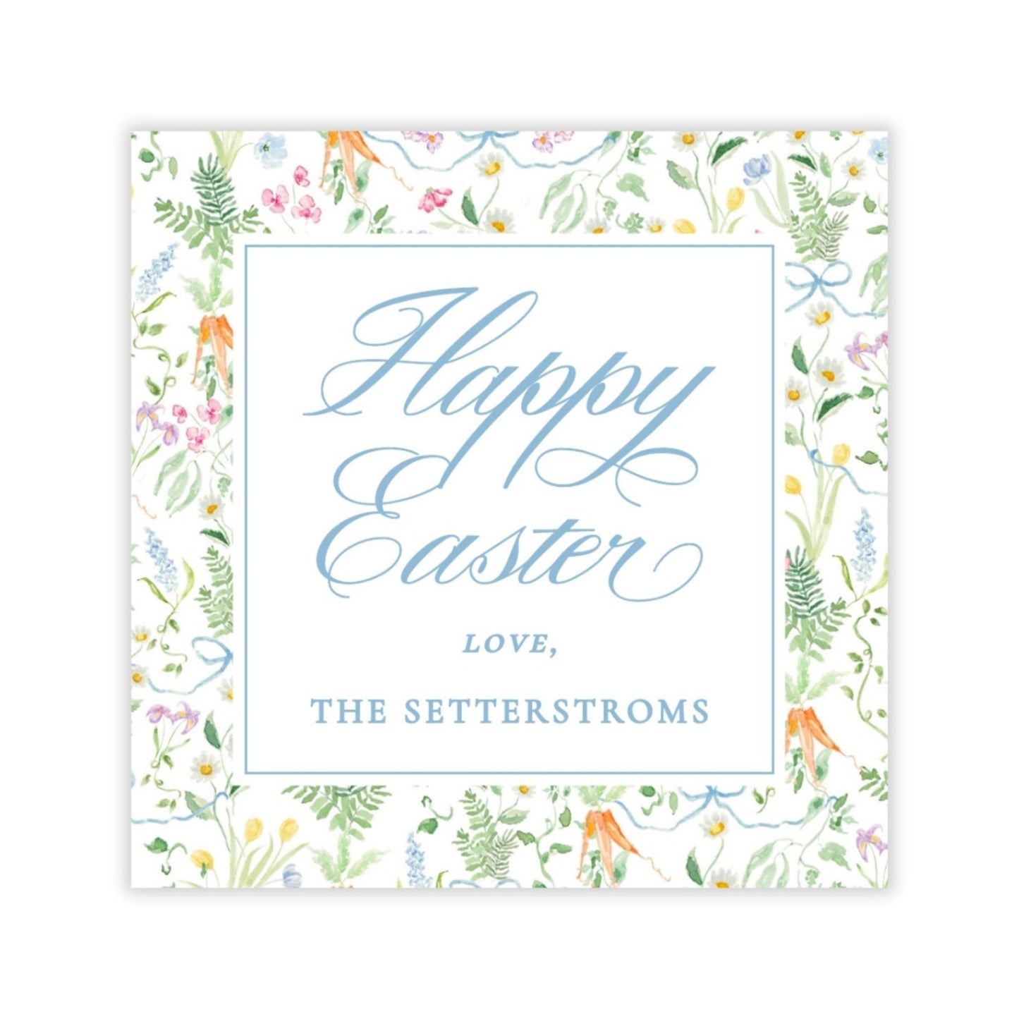 Spring Garden Easter Gift Tags