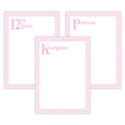 PRINTABLE Blank School Memory Book Pages (Pink)