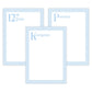 PRINTABLE Blank School Memory Book Pages (Blue)