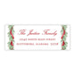 Christmas Address Labels - Traditional Glam (Garland)