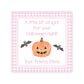 Kids Halloween Tags or Stickers - Little Light (Pink)