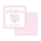 Kids Halloween Tags or Stickers - Mummy (Pink)