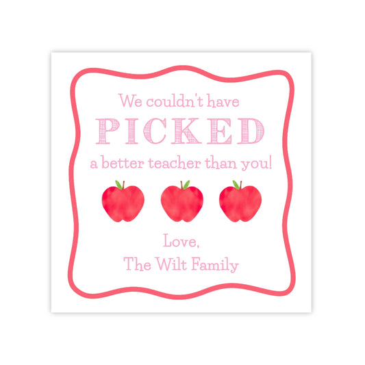 PRINTABLE Teacher Appreciation Gift Tag