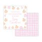 Kids Personalized Halloween Party Favor Tag - Pumpkins (Pink)