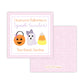 Kids Halloween Tags or Stickers - Spooktacular (Pink)