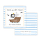 Kids Halloween Tags or Stickers - Pirate