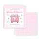 Kids Halloween Tags or Stickers - Groovy Halloween Van