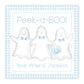 kids halloween gift tags ghosts