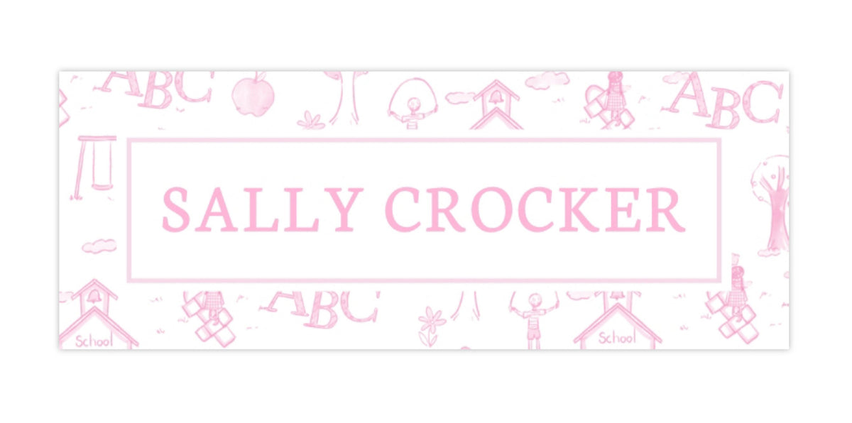 Personalized Water Resistant School Supply Labels – Emily Wilt Designs