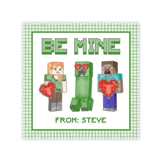Be Mine Video Game Valentine
