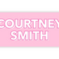 Personalized Water-Resistant Name Labels for School Supplies | 60 Pack (1x2.625") | Block Name, Pink