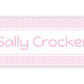 Personalized Water-Resistant Name Labels for School Supplies | 60 Pack (1x2.625") |  Pink Gingham