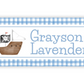 Personalized Water-Resistant Name Labels for School Supplies | 60 Pack (1x2.625") | Pirate