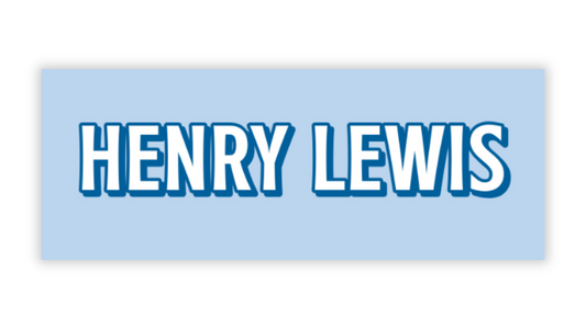 Personalized Water-Resistant Name Labels for School Supplies | 60 Pack (1x2.625") | Bubble Text - Blue