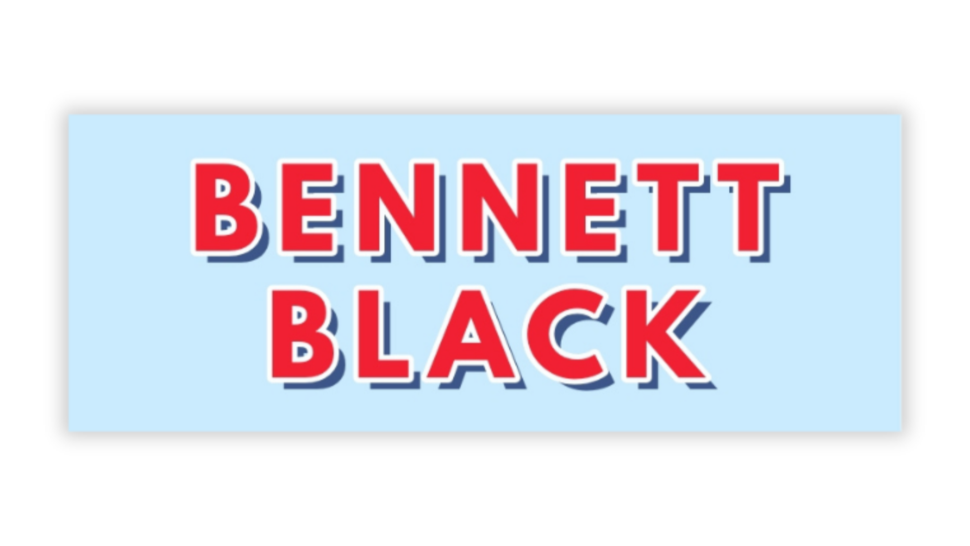 red sans serif block text on a light blue background